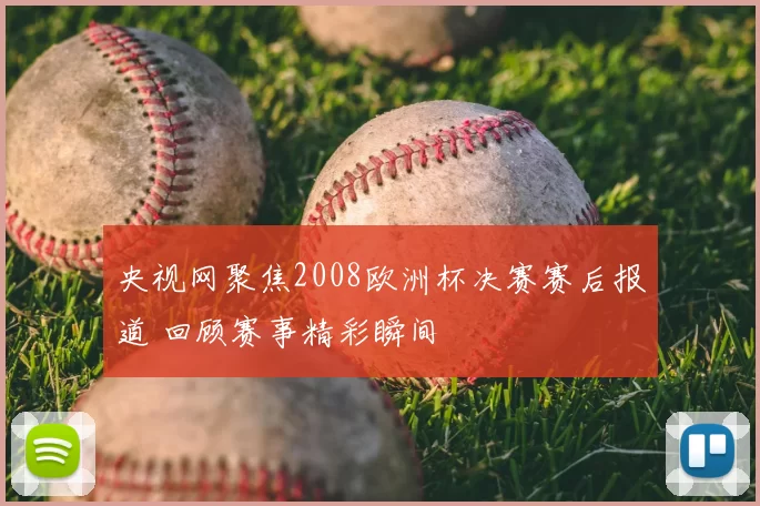 央视网聚焦2008欧洲杯决赛赛后报道 回顾赛事精彩瞬间