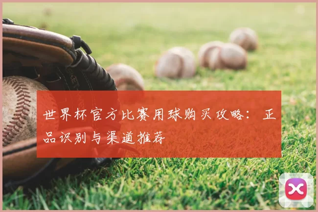 世界杯官方比赛用球购买攻略：正品识别与渠道推荐