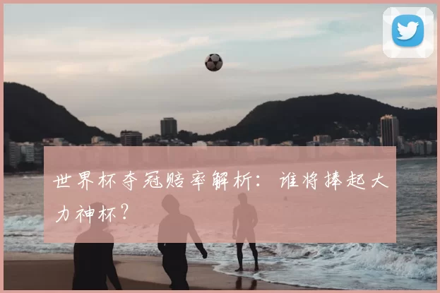 世界杯夺冠赔率解析：谁将捧起大力神杯？